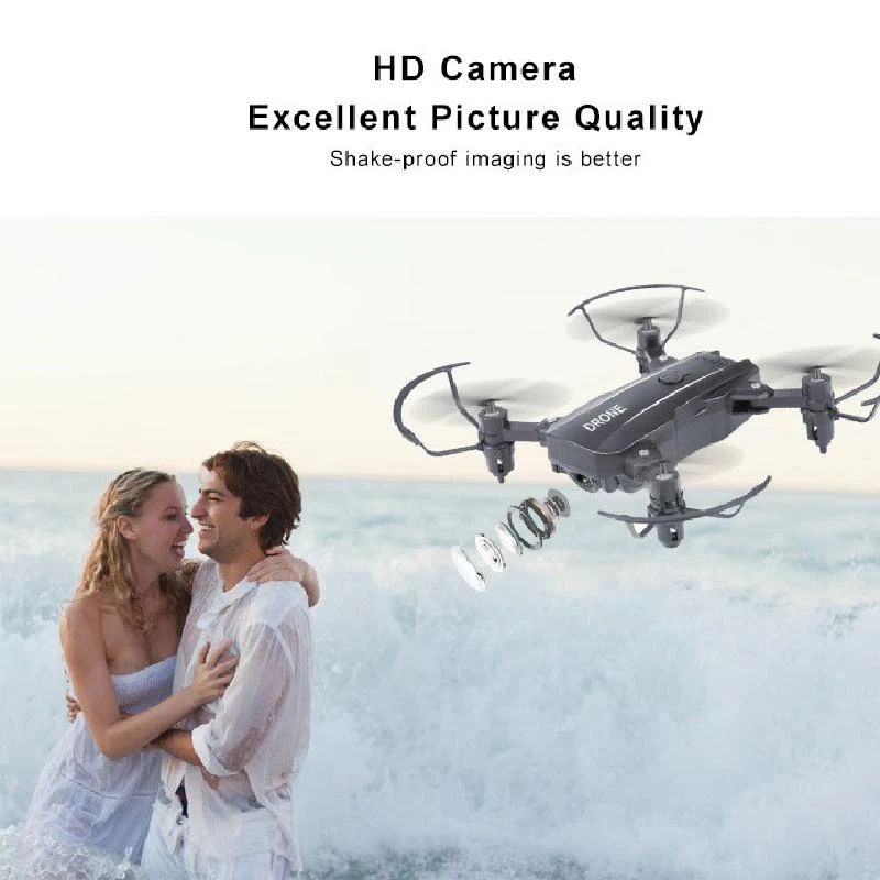 Радиоуправляемый квадрокоптер мини Дрон камера Hd 1080p Wifi Fpv складной удерживающий