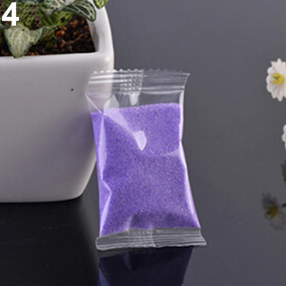1 Bag Colorful Quartz Sand Miniature Tank Aquarium Bonsai Pot Fairy Garden Decor table building landscape outdoor scene 5