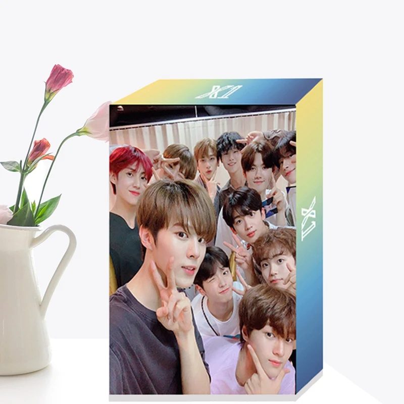 24 шт./компл. Kpop X Один ЛОМО карта с фотографией песня Хен Jun HD Фотокарта коллективных карты