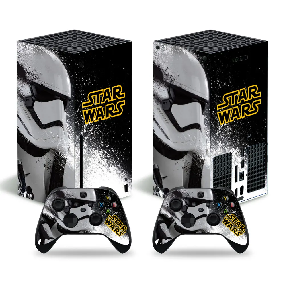 Star Wars Darth Vader Skin Sticker Decal Cover for Xbox Series X Console and 2 Controllers Xbox Series X Skin Sticker Vinyl 