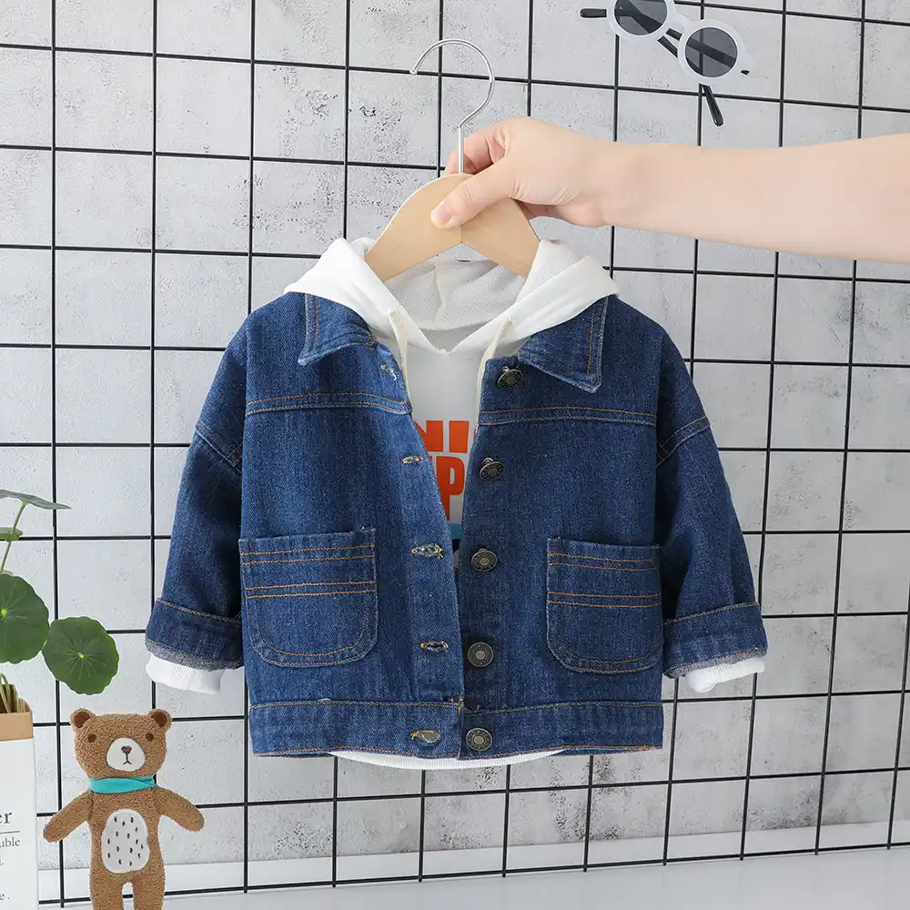 newborn baby denim jacket