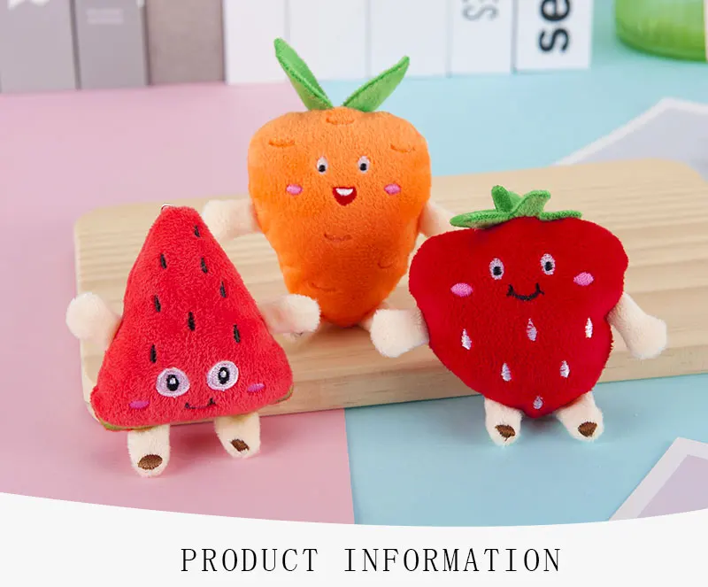 Kawaii Милая фруктовая игрушка подвеска брелок сумка кукла-подвеска плюшевая подвеска детский креативный подарок для мальчика и девочки