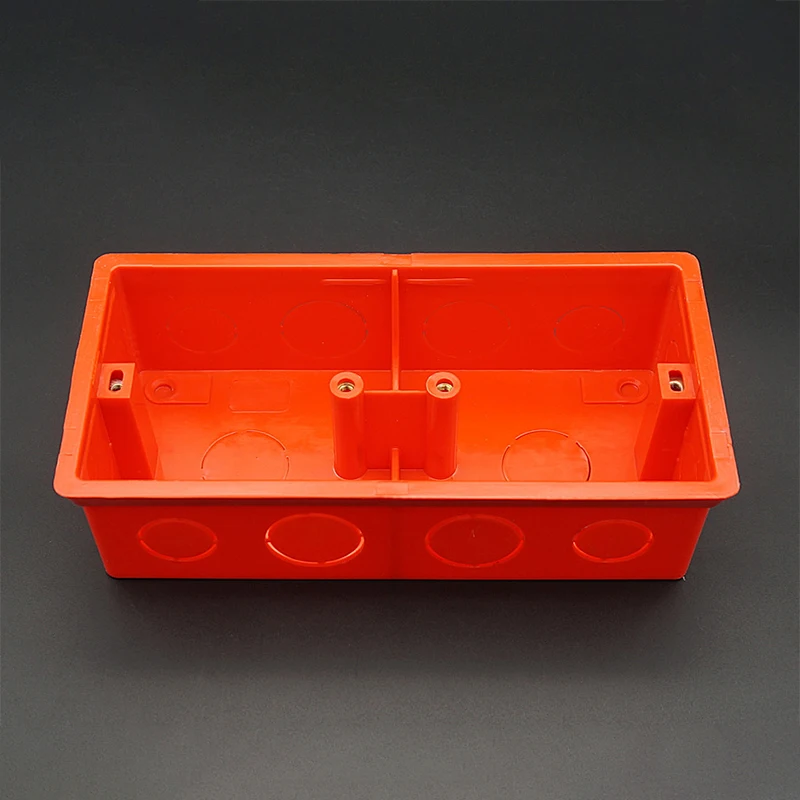 Avoir Wall Double 86 Type Dark Box Mounting Box Socket Switch