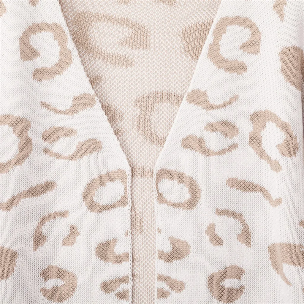 Женский свитер осень осенний зимний свитер открытый передний длинный рукав вязаный кардиган свитер оверсайз верхняя одежда пальто