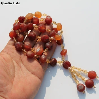 

Natural AAA+ Frosted raw onyx stone irregular bead agate Stone Beads For Natural stone Materials Necklace Women's Jewelry