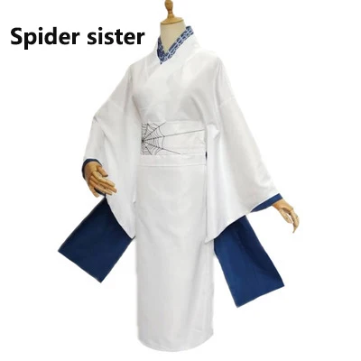 Spider sister Аниме «Demon Slayer»; Косплей; Кимоно «Spider Rui»; костюм для мамы и сестры; костюм для косплея; Kimetsu no Yaiba; платье; одежда - Цвет: Spider sister