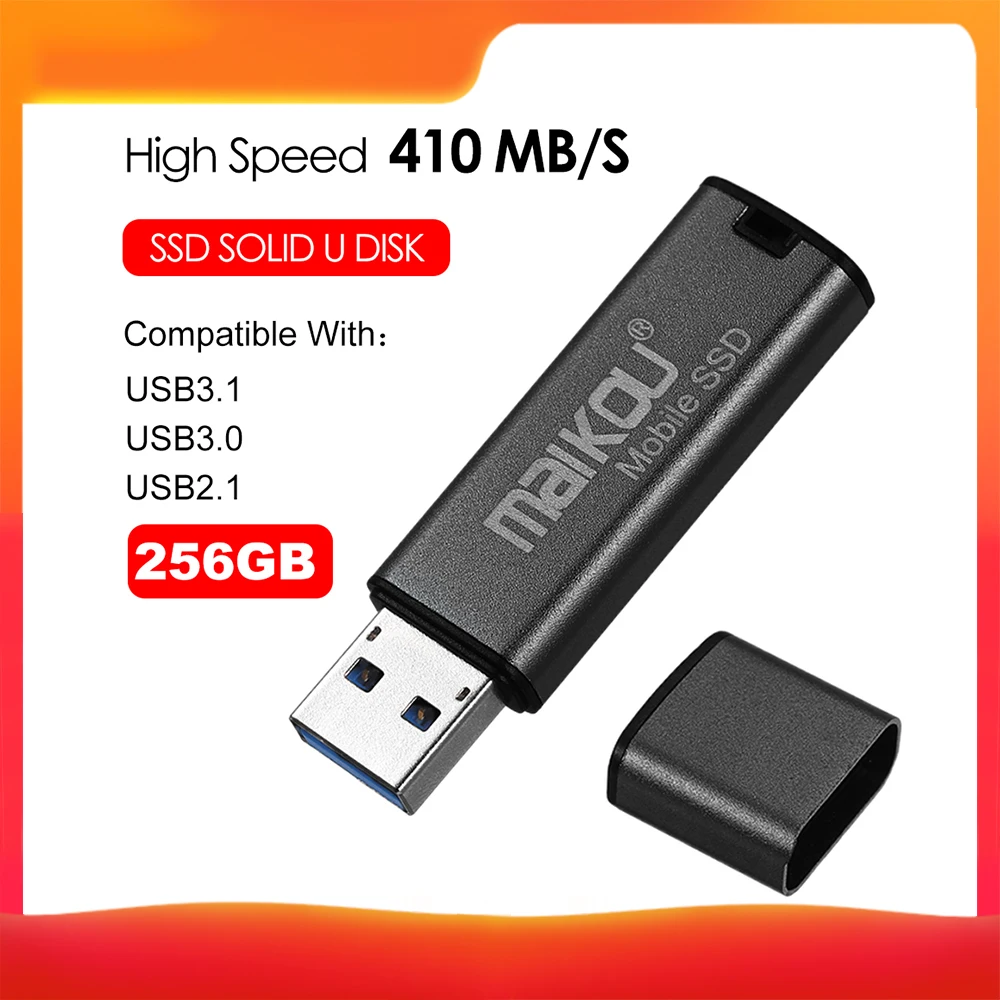  Mobile Externe SSD 64G 128G 256G Festplatte Drehbare High Speed USB Flash Disk USB3.0 Externe SSD f