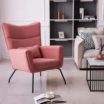 

Nordic light luxury style sofa, 2020 new sofa, a variety of colors for choice, comfortable and casual single seat sofa