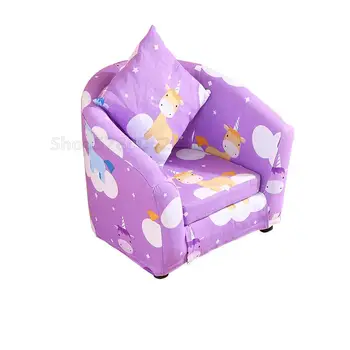 

Children's sofa cartoon girl princess single kindergarten seat cartoon washable cloth cute baby small sofa Children's gift