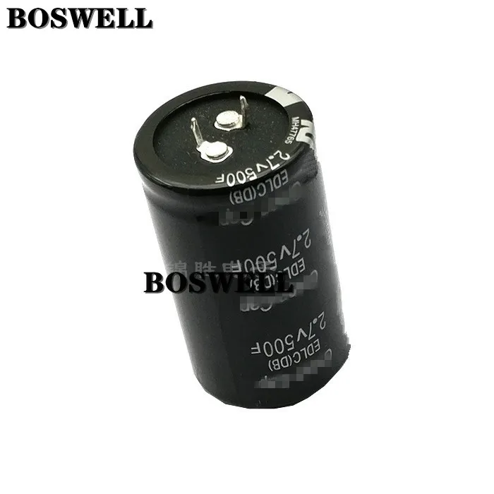 2.7v500f ultra farad capacitor 2.7v500f 35*60 automobile capacitor 2.5v500f