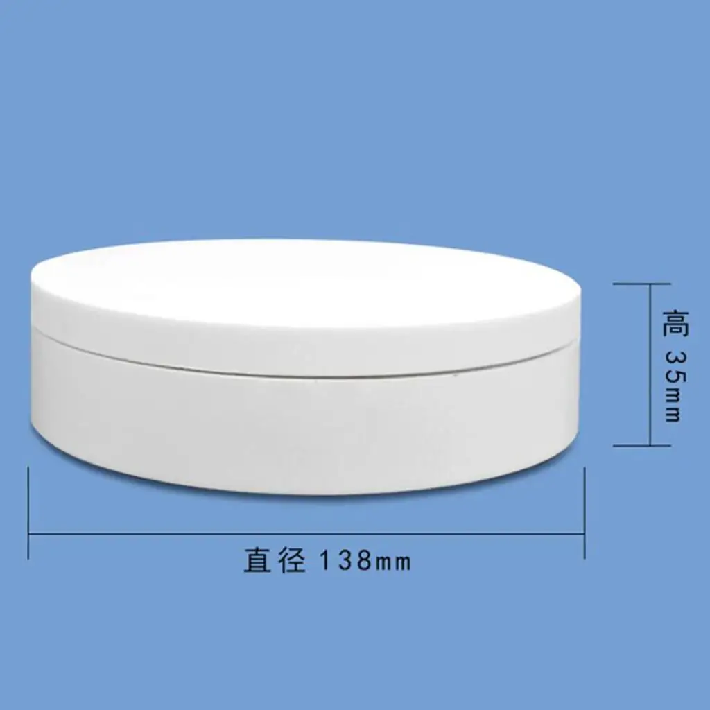 

Electric Rotating Turntable Battery Operat Turntable Display Plastic 2 Color