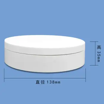 

Electric Rotating Turntable Battery Operat Turntable Display Plastic 2 Color
