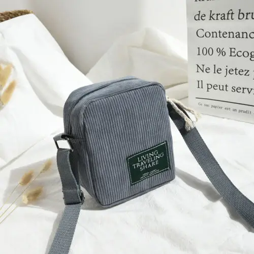 Women Corduroy Flap Bag Single Shoulder Bags Ladies Fashion Soild Color Casual Mini Crossbody Bag 5 Colors crossbody bag