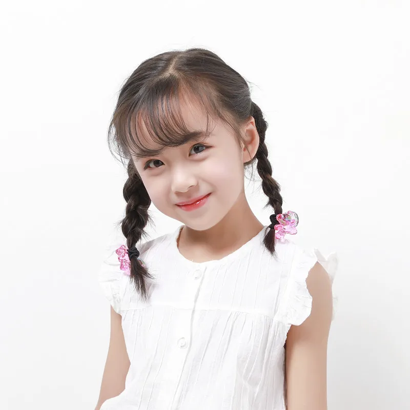 

GG & Amp; Size Accessories Hair Accessories Korean-style Colorful Bear Hairband Cartoon Hair Band Children Headdress Ultra-stret