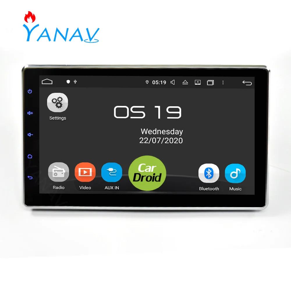 Car GPS navigation radio audio 2DIN Android stereo receiver FOR