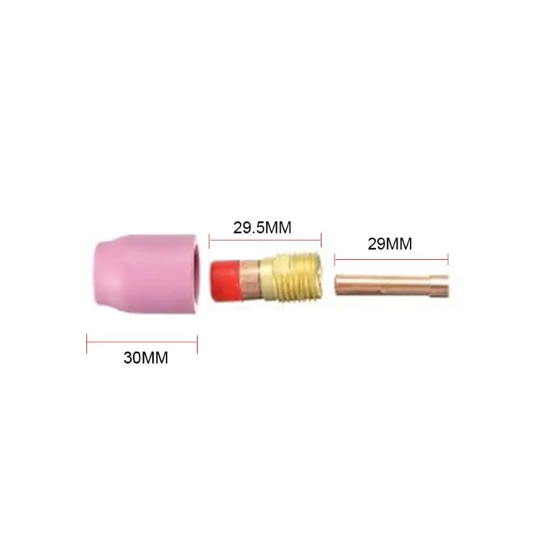 Tig tocha de soldagem kit de lente