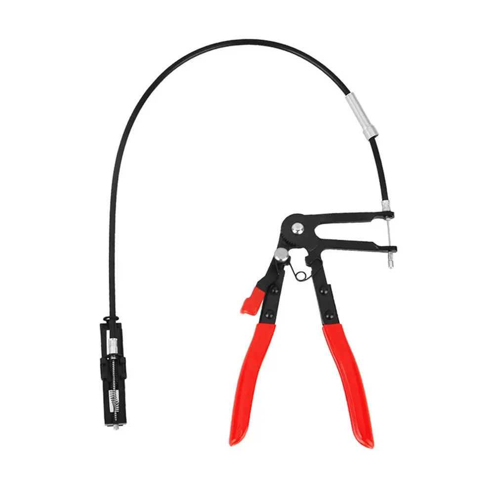 

Auto Vehicle Tools Cable Type Flexible Wire Long Reach Hose Clamp Pliers for Car Repairs Hose Clamp Removal Hand Tools