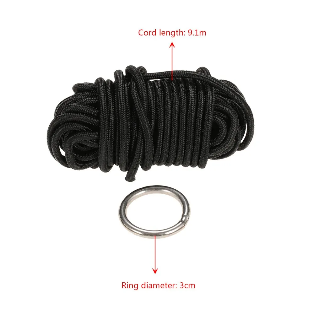 Pad Eye Anchor Trolley Kit for kayak DIY Kayak Anchor Trolley Cleat Kit Set With Well Nuts Stainless Steel Screws Rivets