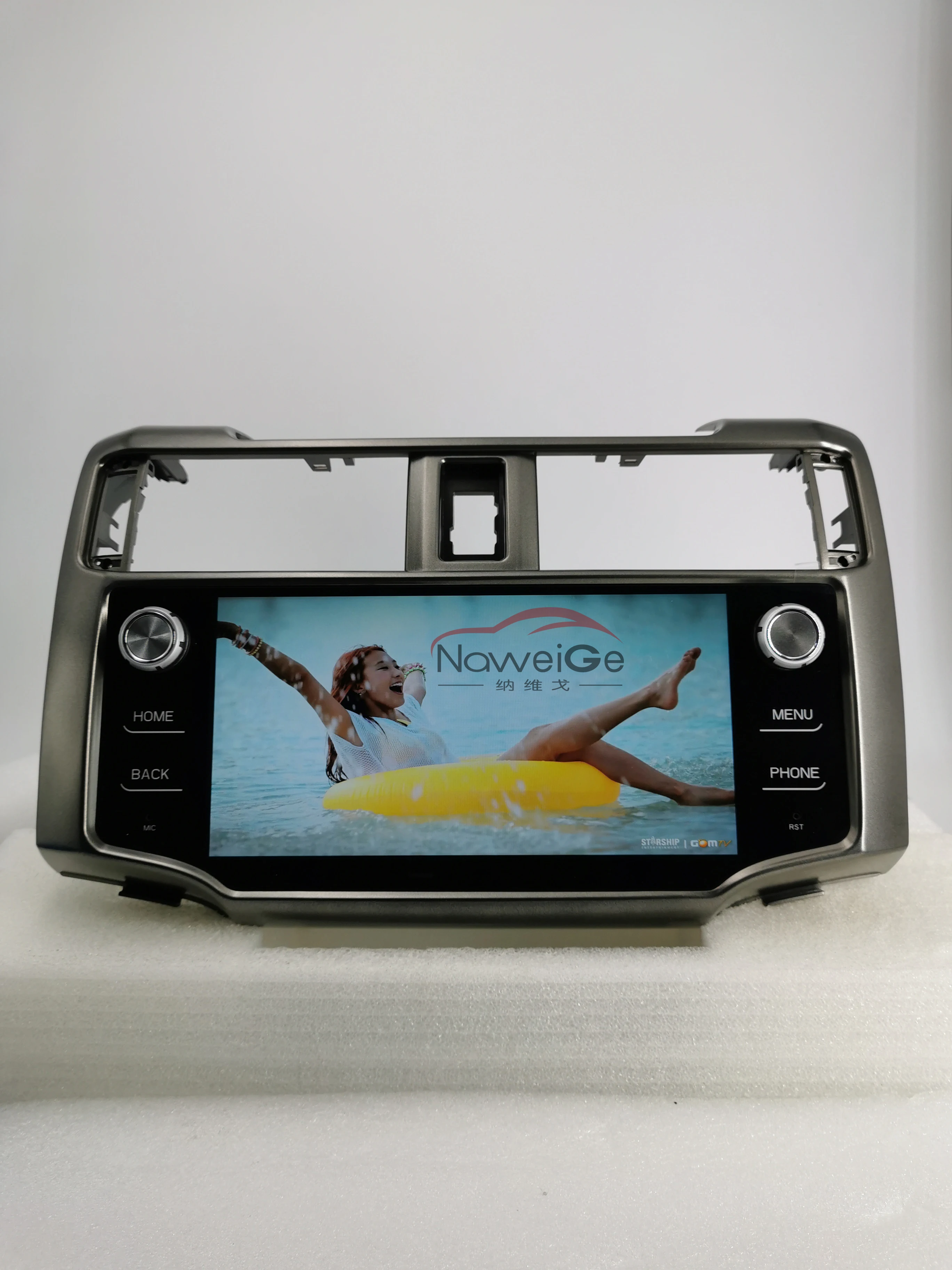 NaweiGe 9 дюймов Android автомобильный dvd для Toyota 4Runner gps навигация стерео головное