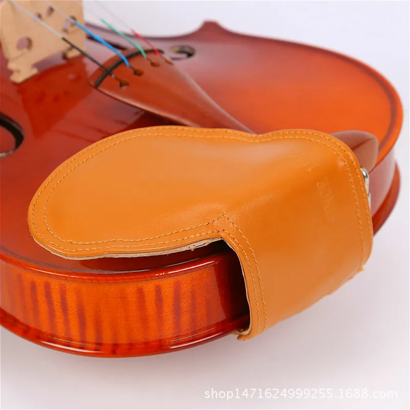 Violin sheepskin chin pad Violin neck protection light gill pad Violin