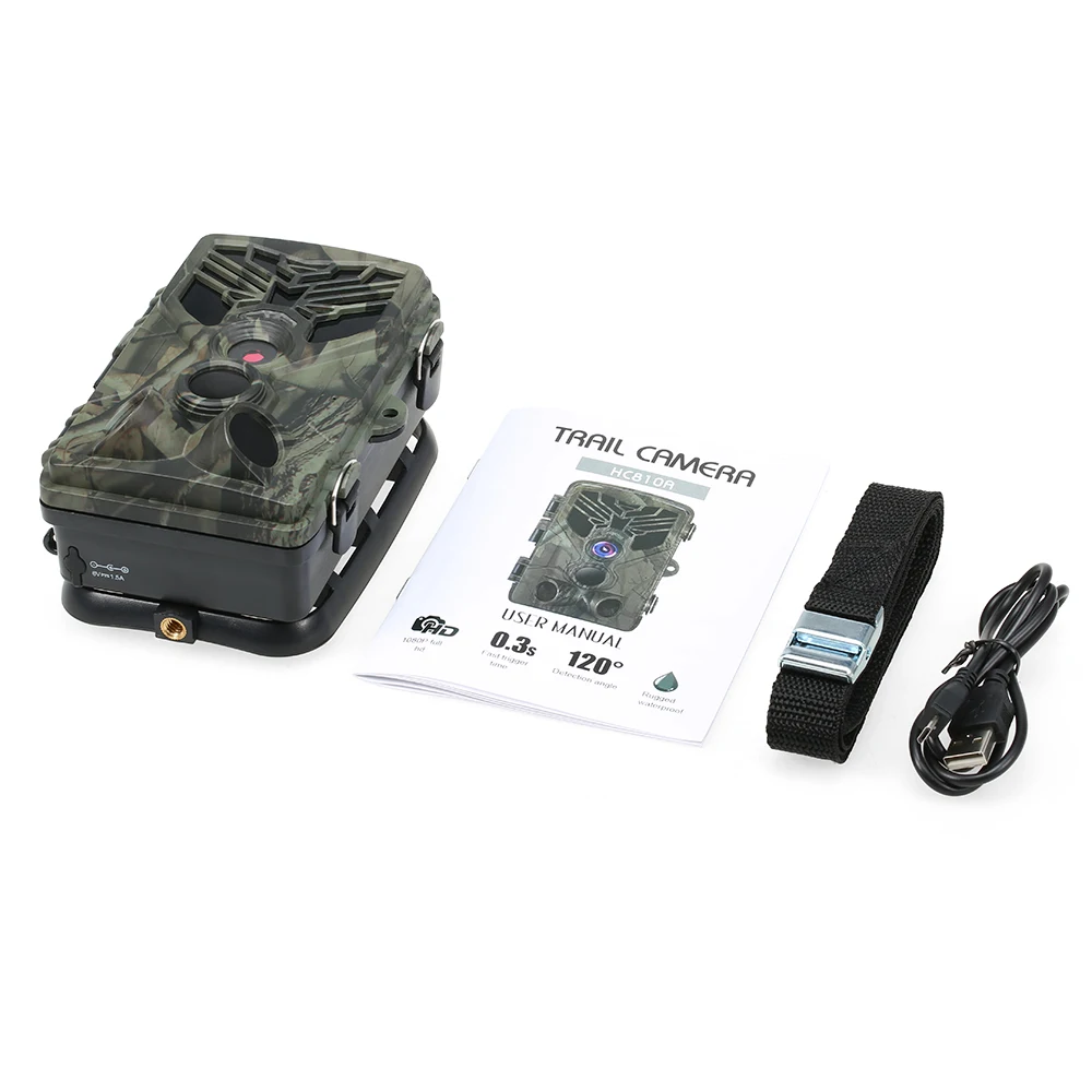 16MP 1080P Trail камера для спортивной охоты на открытом воздухе для наблюдения в дикой природе камера с PIR датчиком инфракрасного ночного видения