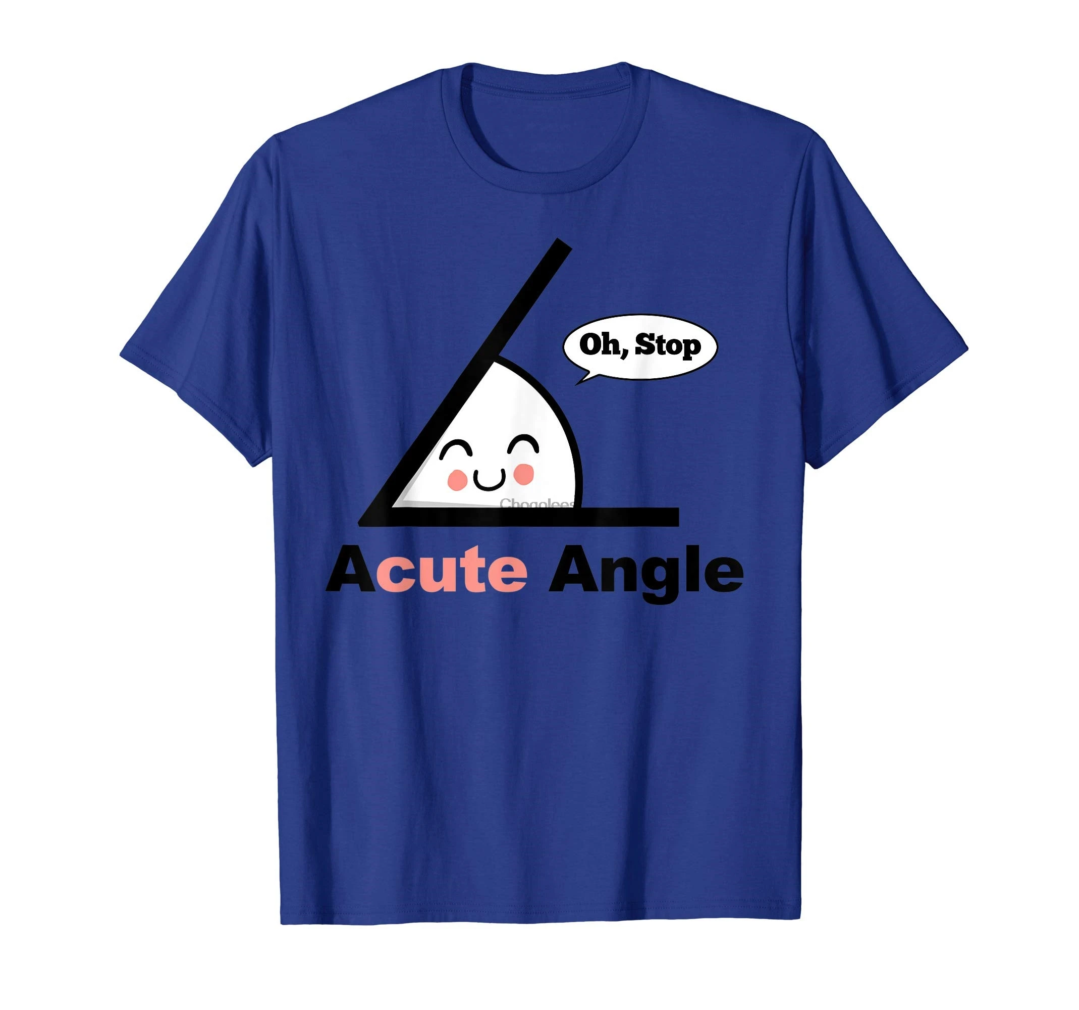Acute Angle funny Math Teacher Pun T-Shirt |