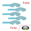 Tear Off Film of Goggles of Protective Rubber for Helmet Tearable Plastic Cover Eyes Safety Sunglasses Lens Accessories for 100% 1