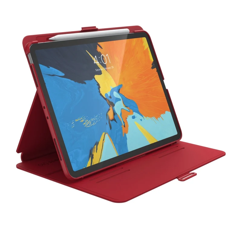 Speck Balance Folio for iPad Pro 11"- Heartrate Red/Heartrate Red