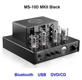 

Nobsound MS-10D MKII MS-10D MKIII Amplifier Vacuum Tube Amplifier Support Bluetooth USB optical Coaxial Bass DVD CD input