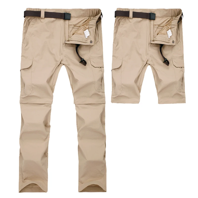 Billig Männer Military Abnehmbaren Cargo Hosen Sommer Quick Dry Atmungsaktiv Männlichen Hose Jogger Armee Taschen Wasserdichte Taktische Hosen 7XL