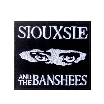 

3.5'' Siouxsie and the Banshees Patch Embroidered Punk Alternative rock Band Applique