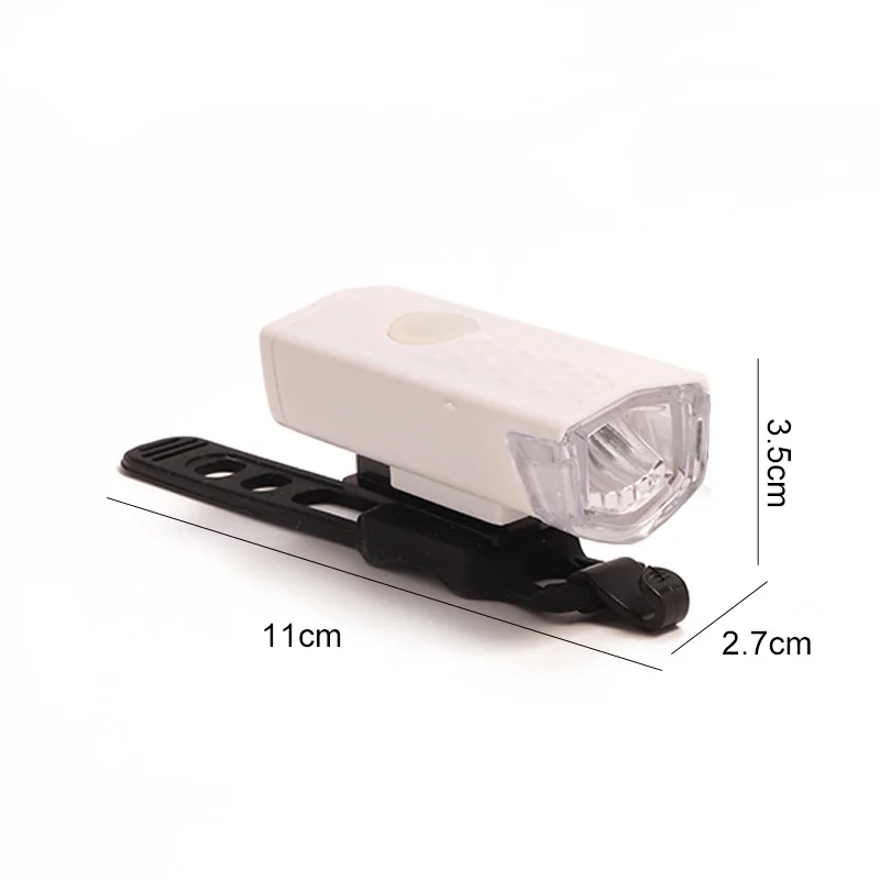 Clearance Rechargeable Bike Headlight Front Light 300 Lumen Bike Waterproof 6000K Bicycle Flashlight Dynamo Light Front Lights 5