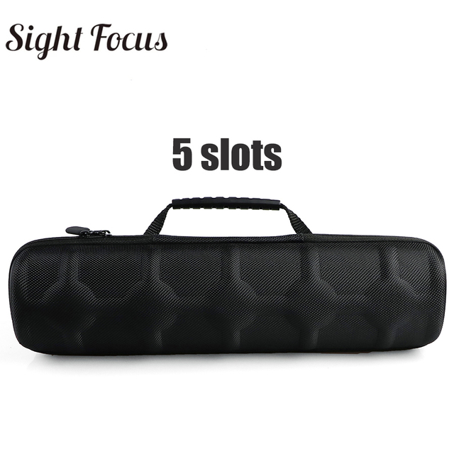 5 slots Watch Organizer Wrist Watch Box Travel watches storage Boxes Watch Holder Organizer Outdoor EVA Watch Box Portable