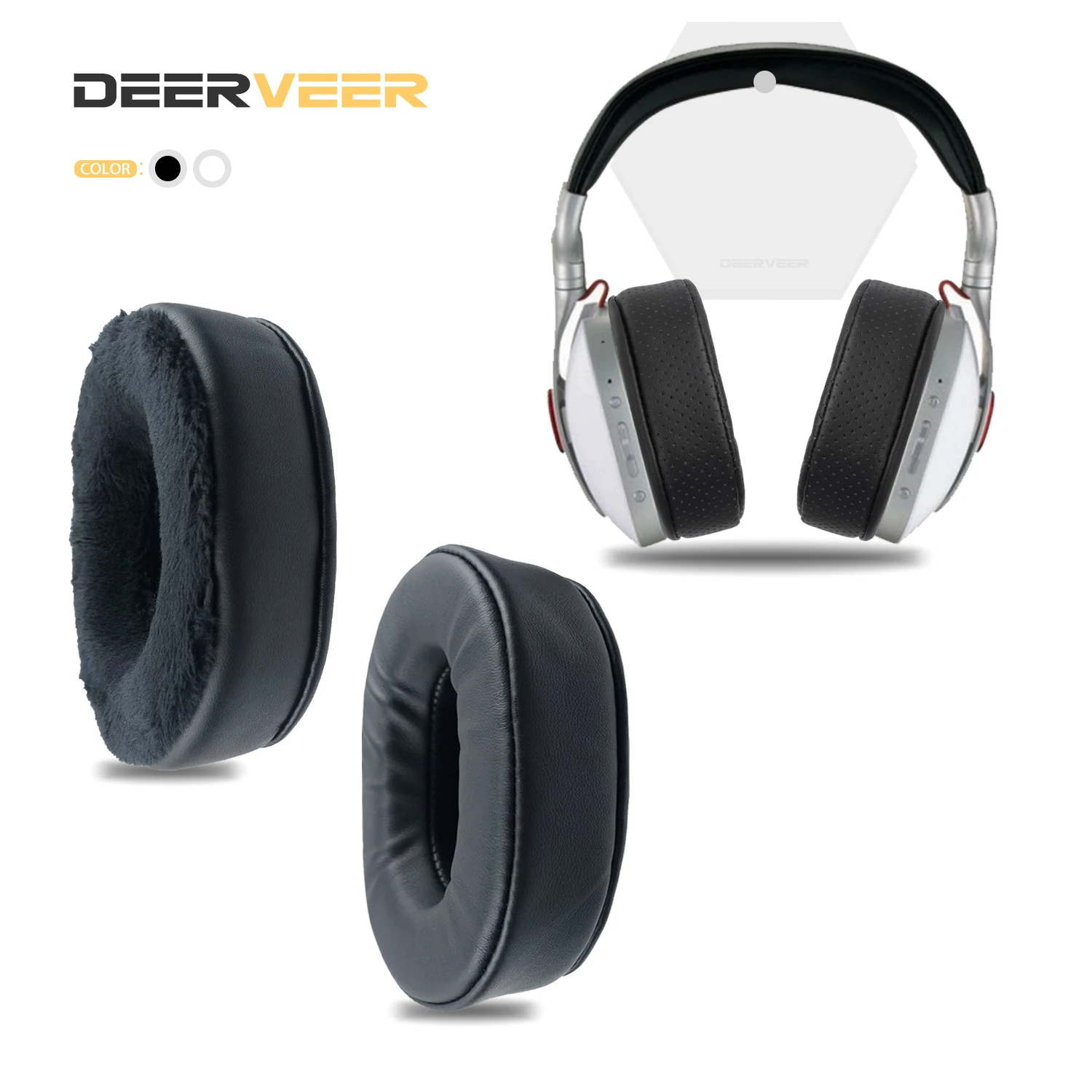DEERVEER Сменные амбушюры для наушников Turtle Beach i30 i60 утолщаются подушки из пены с