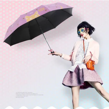 

Paradise Brand Automatic Umbrella Rain Women Folding Portable Fashion Chinese Quality Parasol Girl Travel Kid Windproof Paraguas