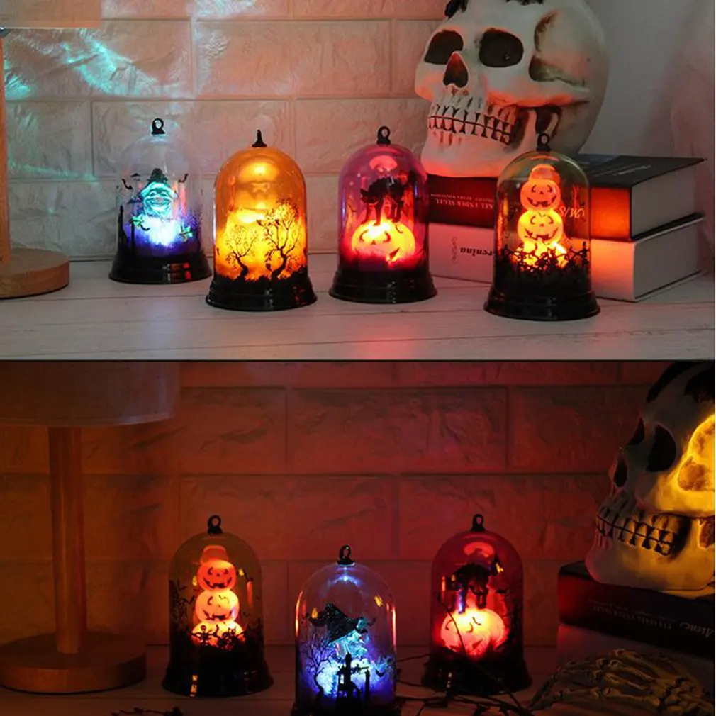 

Glowing Halloween Pumpkin Light LED Night Lights Witch Light Bar KTV Shopping Mall Scene Arrangement Desktop Decoration Props