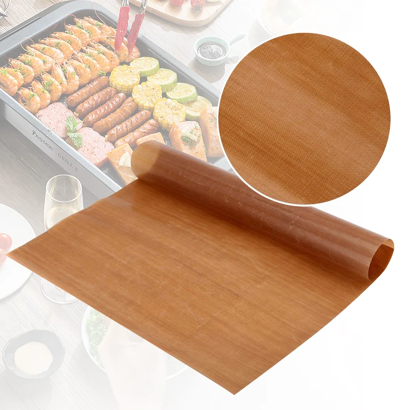 

Non Stick Baking Paper High Temperature Resistant Teflon Sheet Oven Microwave Grill Baking Mat Baking Tools New Reusable