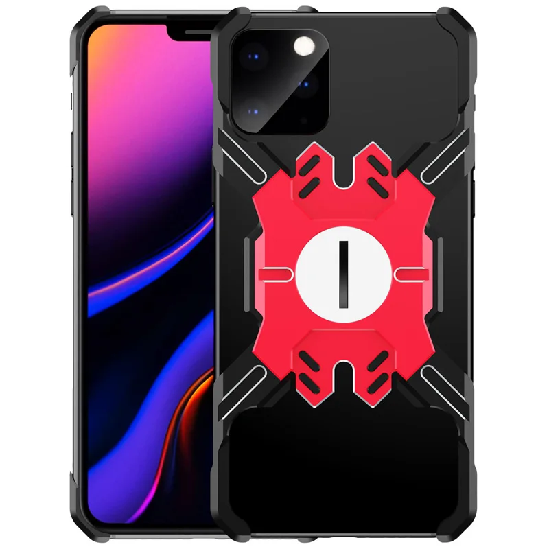 Для Apple iPhone 11 Pro Max металлический чехол Роскошный механический чехол для телефона iPhone 11 Pro