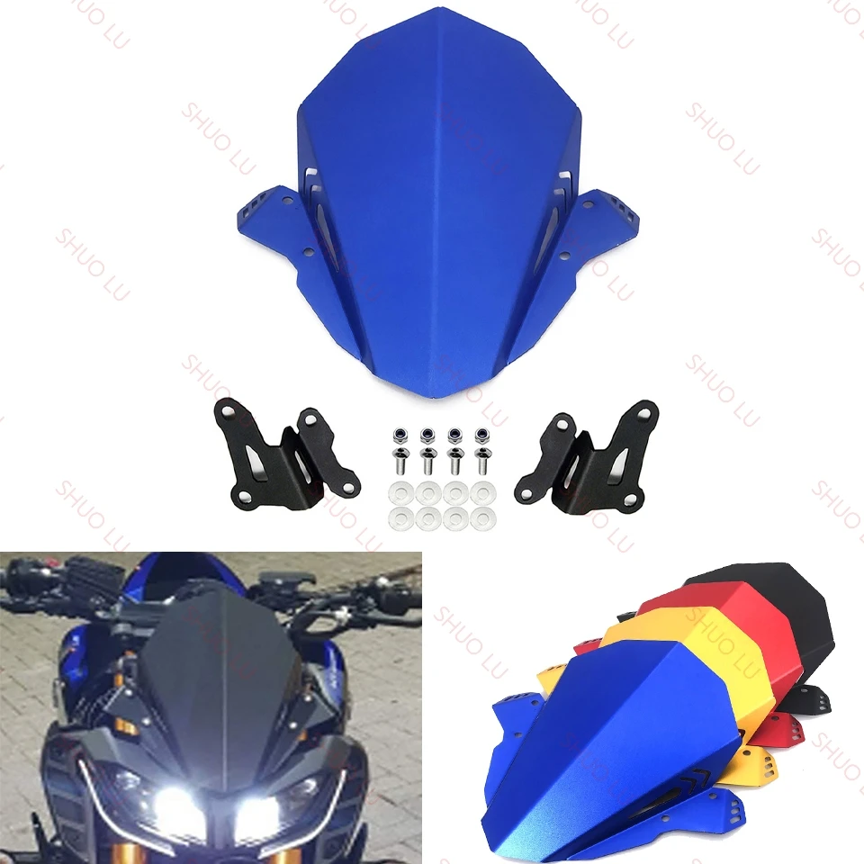 Для Yamaha MT09 MT 09 FZ FZ09 2018 2019 2020 мотоциклетный дефлектор ветрового стекла с новым