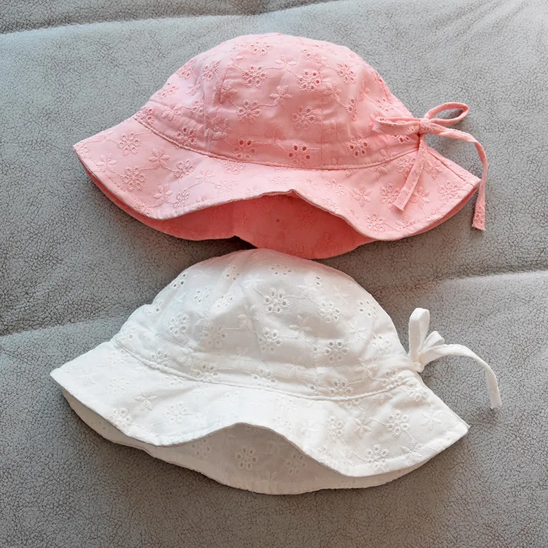 boots baby accessories	 Summer Spring Baby Girl Panama Hat Princess Lace Breathable Baby Sun Hat For Kids Infant Toddler Baby Bucket Hat Beach Cap ergo baby accessories