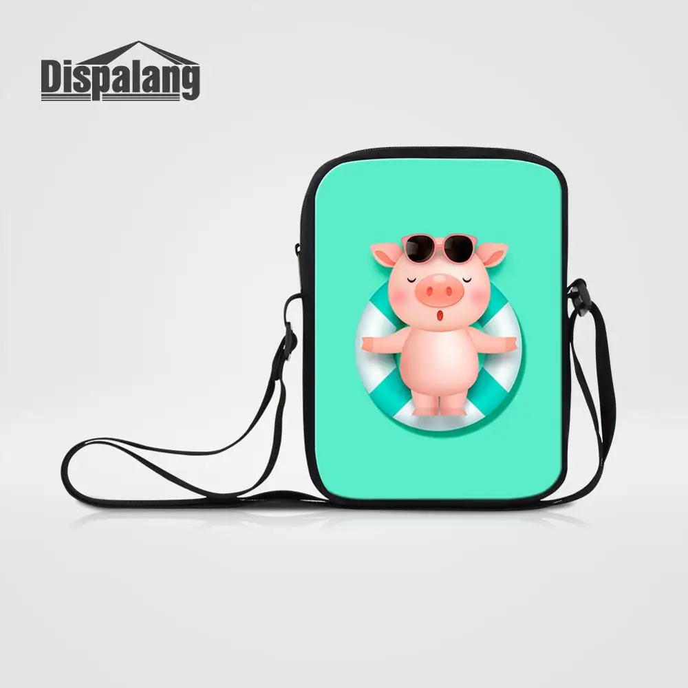 Flap38 Женские мини-сумки-мессенджеры Kawaii с принтом лисы из мультфильма, женские дорожные сумки через плечо, школьные сумки с животным клапаном - Цвет: Flap38