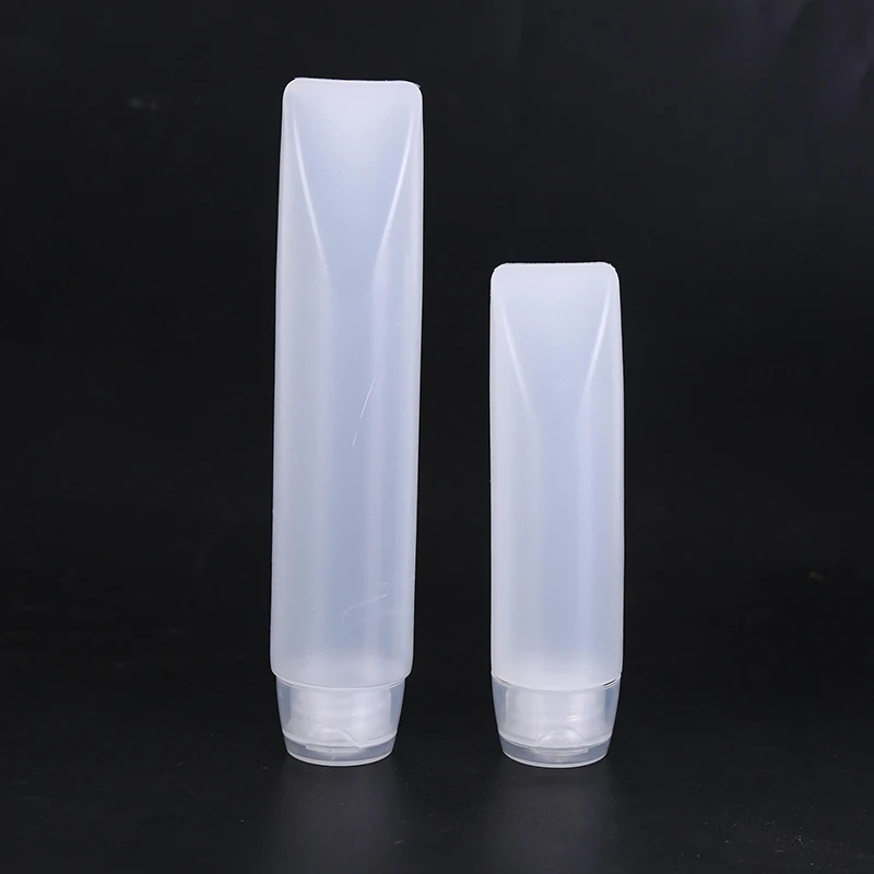 30/50ml New Empty Lip Gloss Tube Balm Sunscreen Cream Clear Cosmetic Container Squeeze Dispensing Bottle  Lotion Sample Bottle