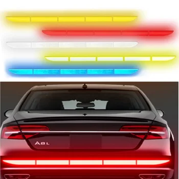 

Car Reflective Sticker Warning Strip Tape Traceless Protective Accessories For Jaguar XF X type XJ S-Type 2000 F-TYPE JAG XE XF