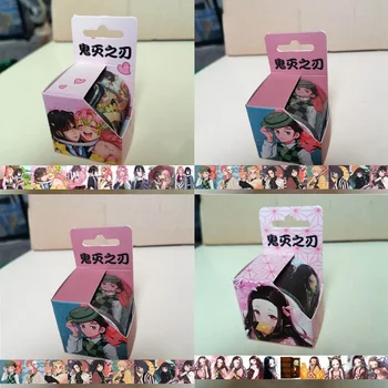 

Anime Demon Slayer Kimetsu No Yaiba Washi Tapes Kamado Tanjirou Tape Japanese Washi Paper Stickers For Gift