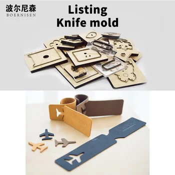 

Wood die cutting DIY 2020 can be customized classic shipping brand mold filling scrapbook is suitable for die cutting machine