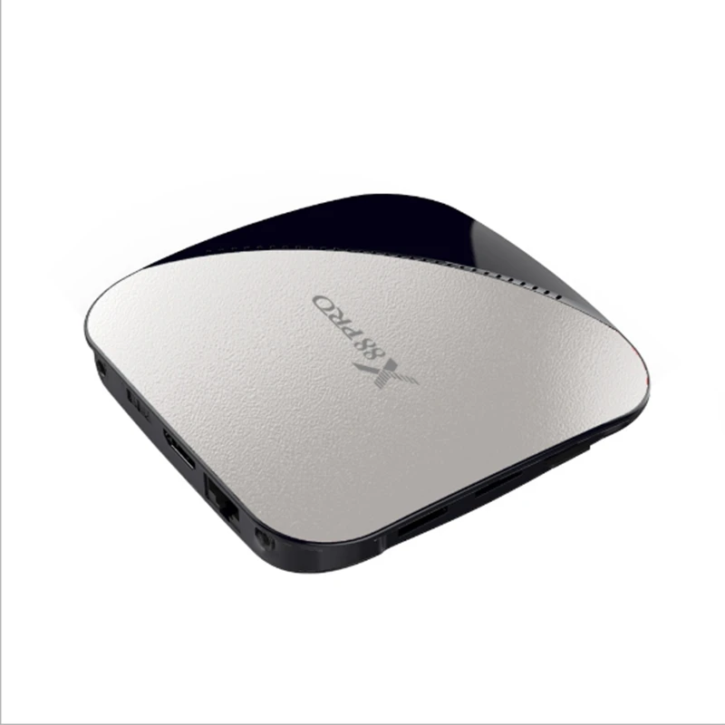 X88 (Configuration 4 + 32) Pro TV Box Dual Band WiFi Rk3318 4K HD Network Set Top Box Android 9.0 US Plug