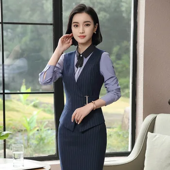 

Annual Clothing Occupation Pack Jewelry Store Hotel Front Desk Waistcoat Skirt