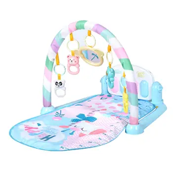 

Children Pedal Piano Baby Washable Detachable Mat Fitness Rack Music Blanket Newborn Multifunctional Music Keyboard Toy