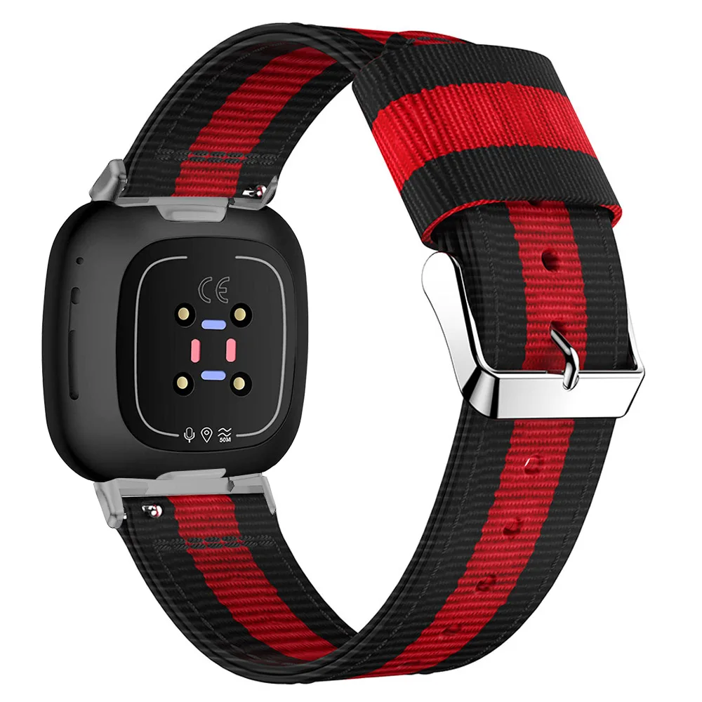 sports nylon strap for fitbit sense 