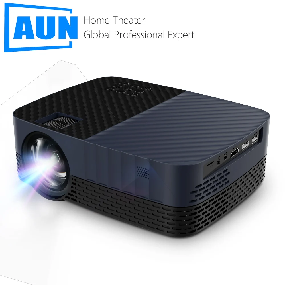 2022 Проектор AUN Z5S дюйма Full HD 1080P светодиодный кинотеатр smart tv Android 9 смарт ТВ мини